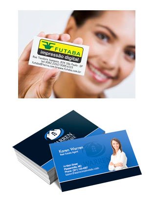 Futaba Impressão Digital - Cartão de Visita